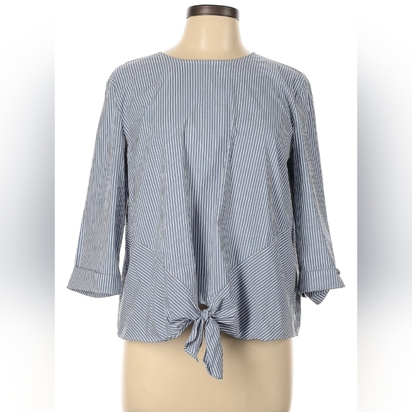 J. Jill Tops - J. Jill Blouse Tie Waist Sz. M